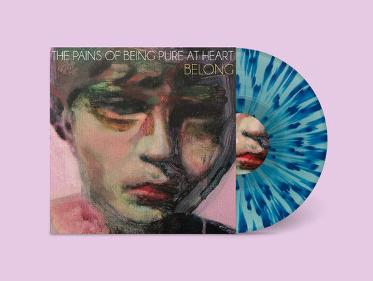 The Pains Of Being Pure At Heart - Belong - LP (Indie Exclusive Ice Blue Splatter Vinyl)