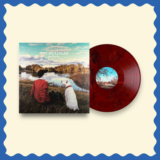 Hot Mulligan - you'll be fine - LP (Black Cherry Colored Vinyl, Limited of 1000)