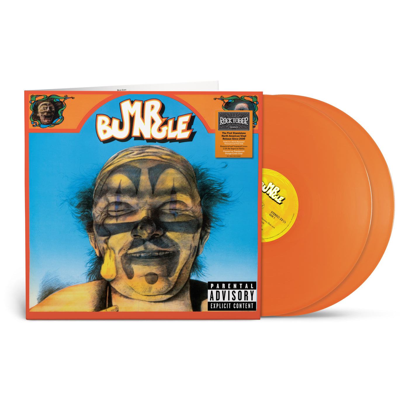Mr. Bungle- Mr. Bungle - 2LP (Rocktober 2025, Translucent Orange Vinyl)