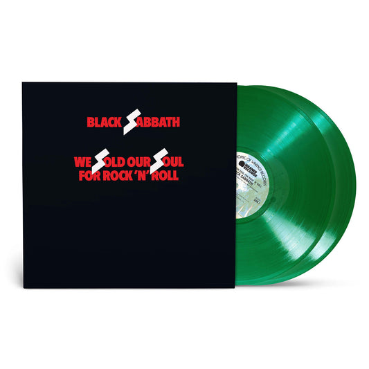 Black Sabbath - We Sold Our Souls To Rock 'N' Roll - 2LP (RKTBR25, Translucent Green Vinyl)