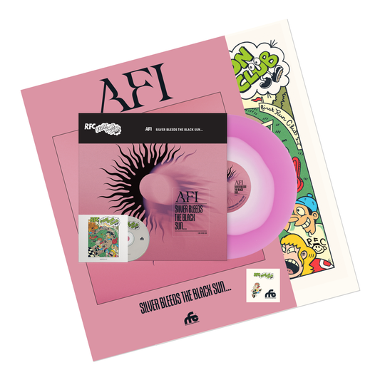 AFI - "Silver Bleeds the Black Sun..." - LP (Indie Exclusive First Run Club White & Violet Vinyl)