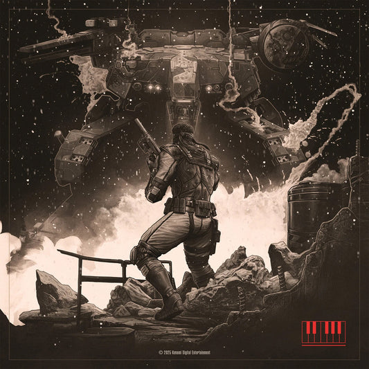 Benyamin Nuss - Metal Gear Solid: Piano Collections - 2LP (Red Black & Off-White Marble Vinyl)