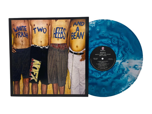 NOFX - White Trash - LP (Anniversary Limited Sea Blue And Clear Cloudy Colored Vinyl)