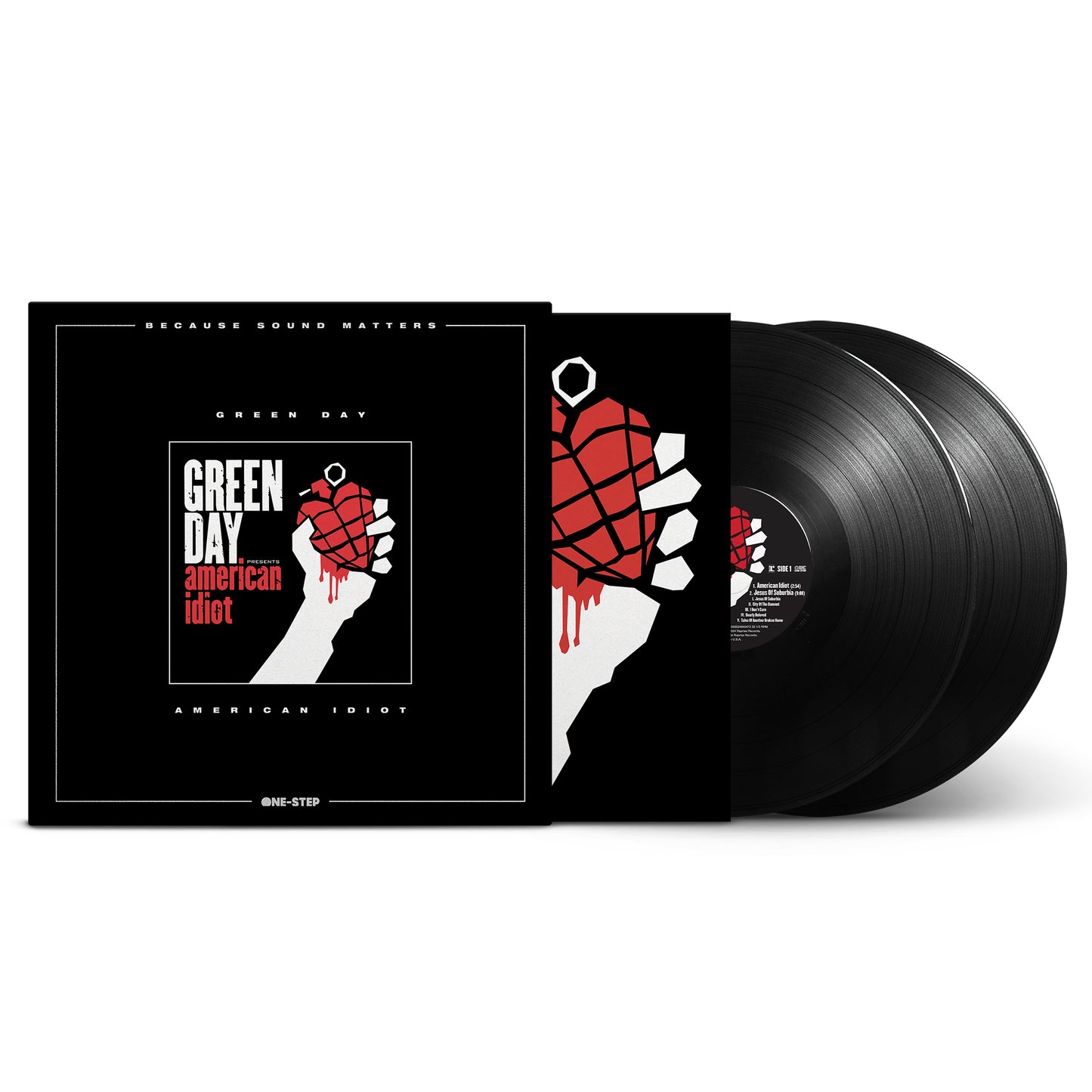 [Preorder Available October 25th] Green Day - American Idiot - 2LP (20th Anniversary, One-Step Edition Vinyl)