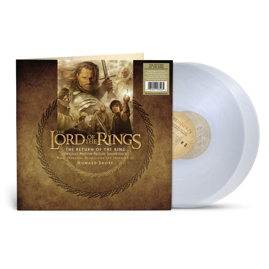 (Pre-Order Available 10/3/2025) Howard Shore - Lord Of The Rings: The Return Of The King - 2LP (Indie Exclusive, Palantir Clear Vinyl)