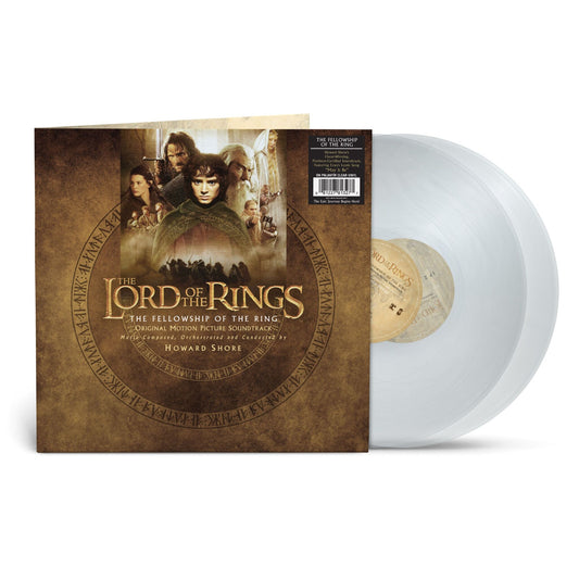 (Pre-Order Available 10/3/2025) Howard Shore - Lord Of The Rings: Fellowship Of The Ring - 2LP (Indie Exclusive, Palantir Clear Vinyl)