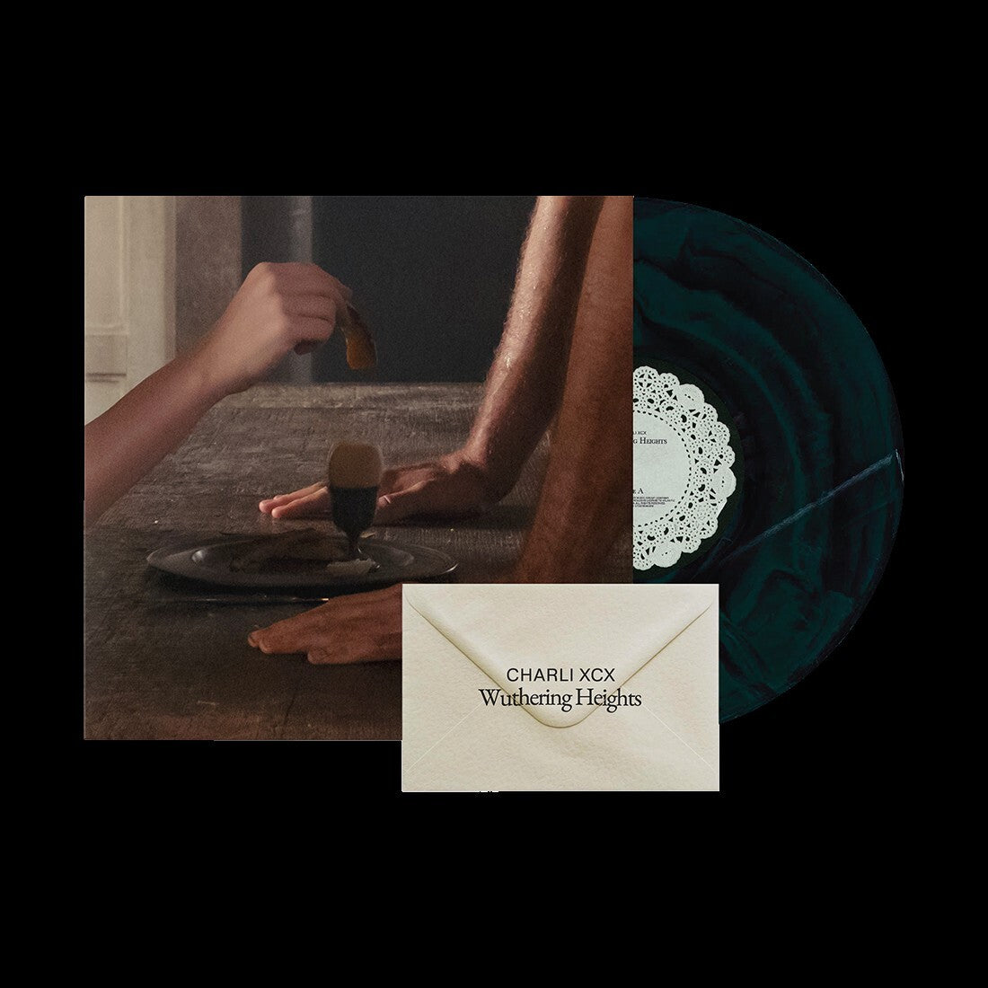 (Pre-Order Available 2/13/2026) Charli xcx - Wuthering Heights - LP (Galaxy Green/Black Vinyl)