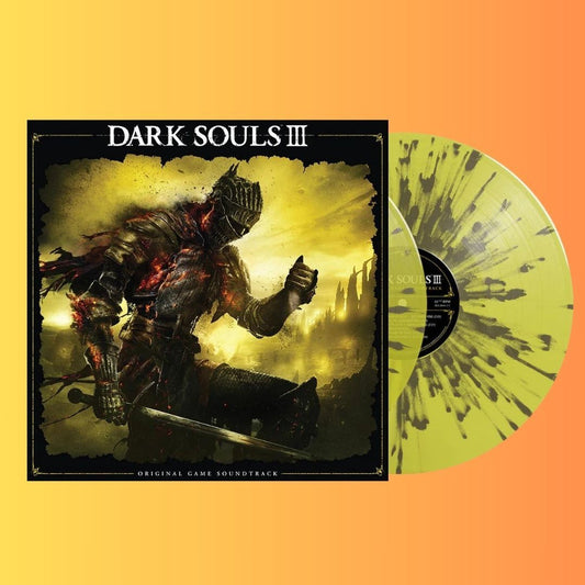 Motoi Sakuraba / Yuka Kitamura - Dark Souls III - 2LP (LITA Exclusive, Transparent Yellow Base with Gold Splatter Vinyl)