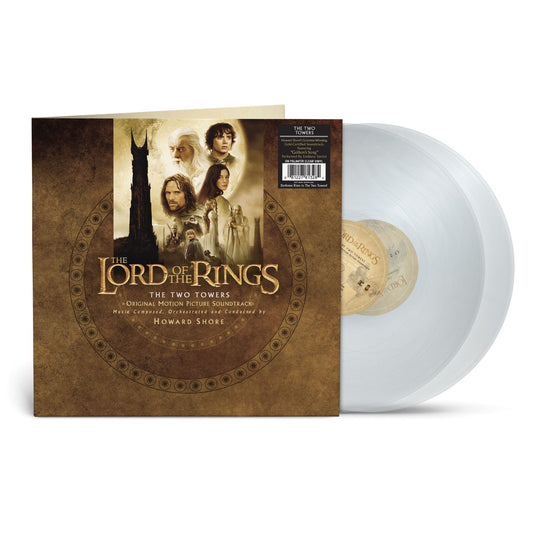 (Pre-Order Available 10/3/2025) Howard Shore - Lord Of The Rings: The Two Towers - 2LP (Indie Exclusive, Palantir Clear)