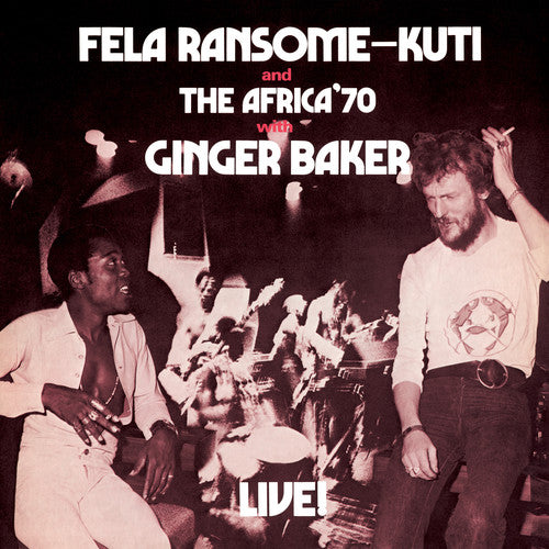 Fela Live! with Ginger Baker - LP Vinyl