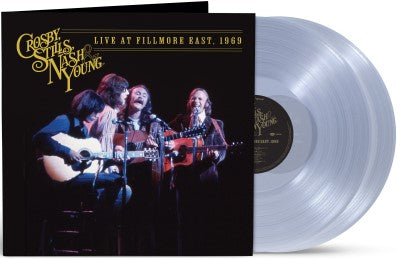 [Preorder Available October 25th] Crosby Stills Nash & Young - Live At Fillmore East, 1969 - 2LP (Clear Vinyl, Brick & Mortar Exclusive)