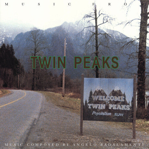 Music From Twin Peaks - Angelo Badalamenti - LP (Green Colored Vinyl)