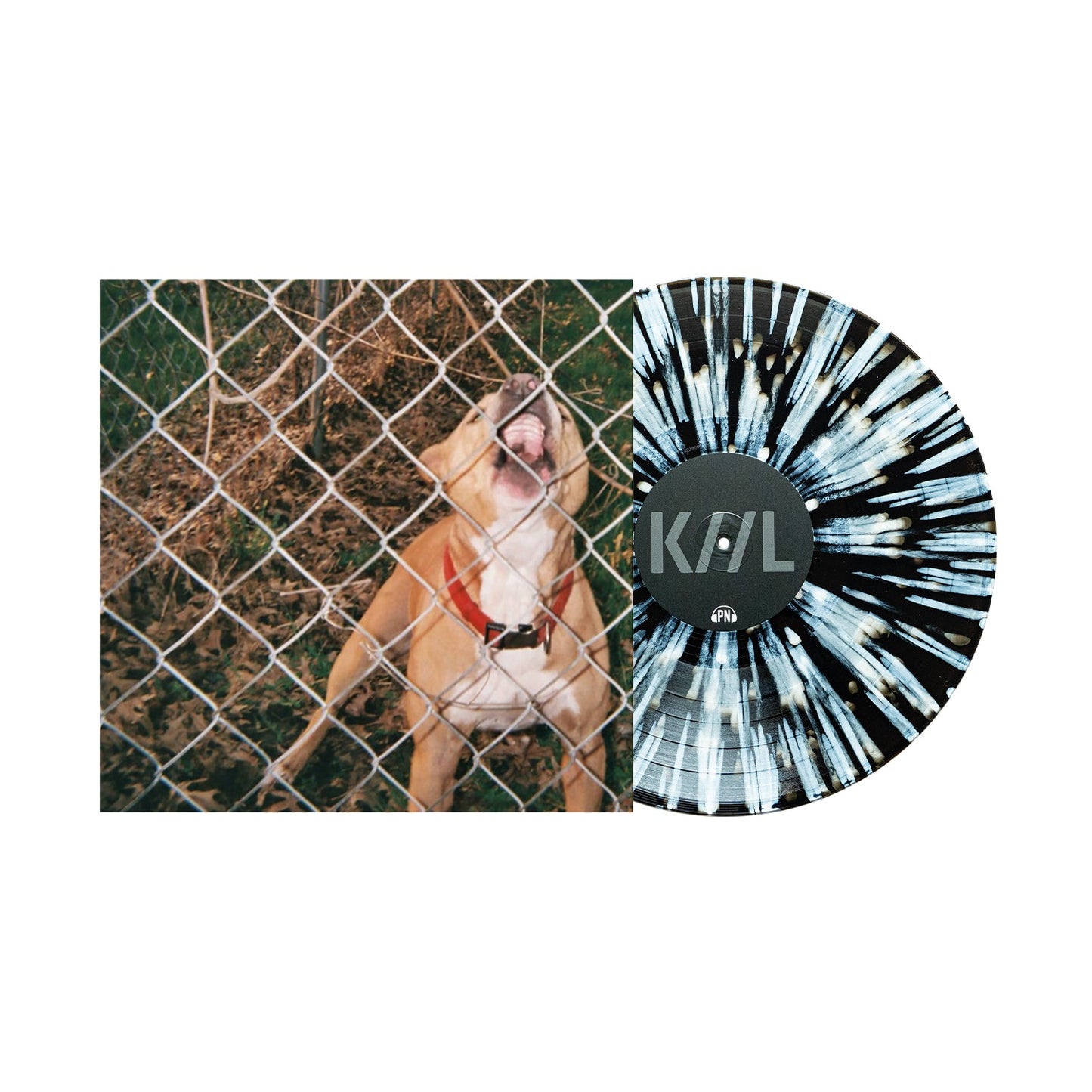 Knocked Loose – Pop Culture - LP (Colored Vinyl, Black ice w/ White Splatter)