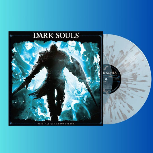 Motoi Sakuraba / Yuka Kitamura - Dark Souls: Original Game Soundtrack - 2LP (LITA Exclusive, Light Blue with Silver Splatter)