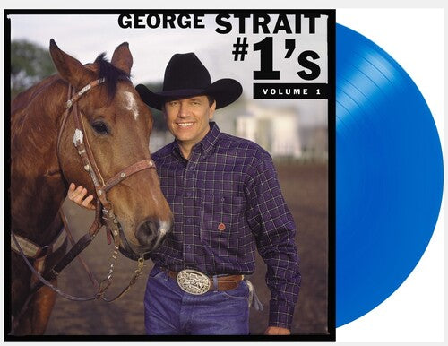 George Strait - #1's Volume 1 - LP - (Blue Vinyl)