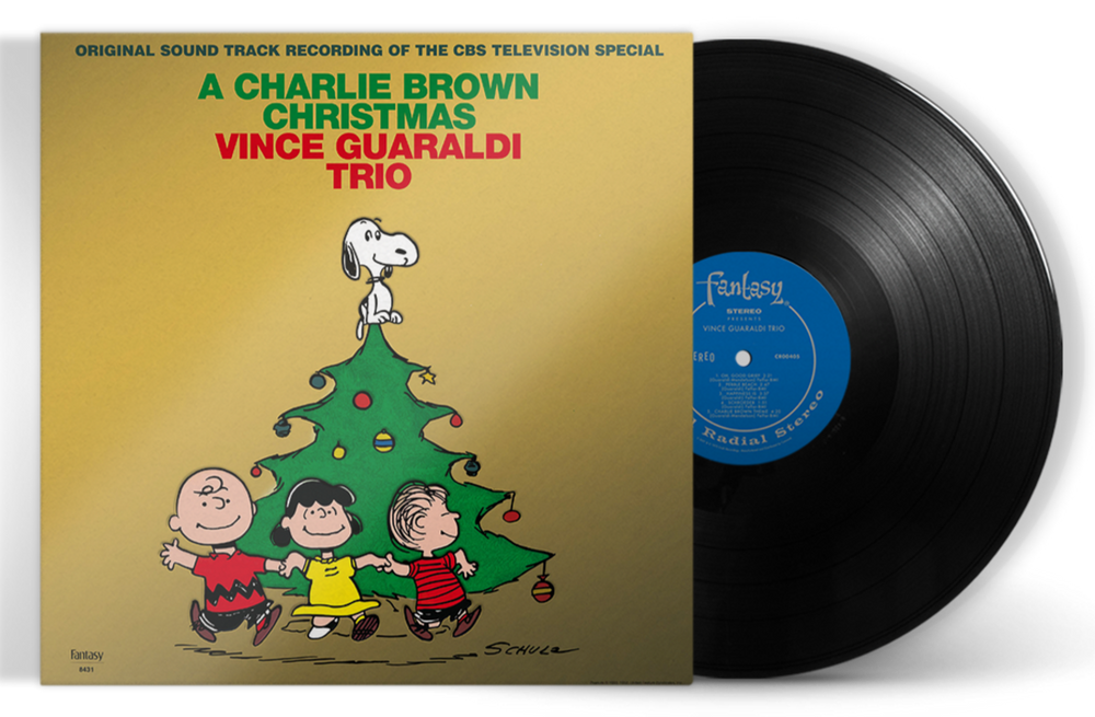 Vince Guaraldi Trio - A Charlie Brown Christmas - LP Vinyl (2022 Gold Foil Cover)
