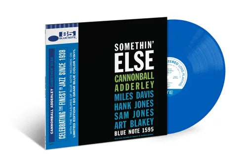 Cannonball Adderley - Somethin' Else - LP (Indie Exclusive, Limited Edition, Colored Vinyl, Blue)