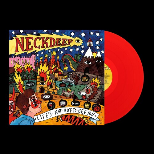 Neck Deep - Life's Not Out To Get You - LP (Red Vinyl)