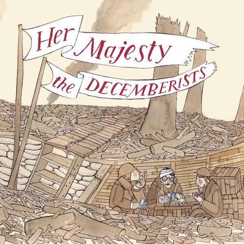 The Decemberists - Her Majesty The Decemberists - LP (Indie Exclusive, Colored Vinyl, Peach, Poster)