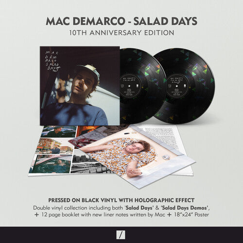 Mac Demarco - Salad Days 2LP (10th Anniversary Edition, Holographic Black Vinyl)