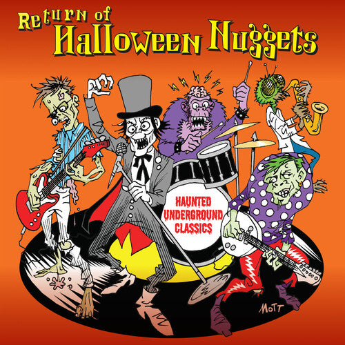 Various Artists - The Return Of Halloween Nuggets - LP (Orange & Black Splatter Vinyl)