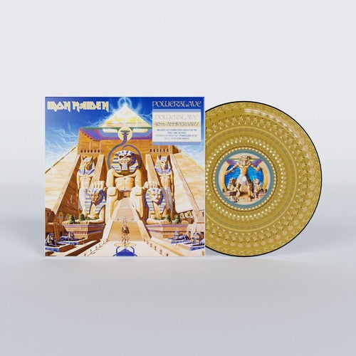 Iron Maiden -  Powerslave - LP (Zoetrope Vinyl, Anniversary Edition, Remastered)