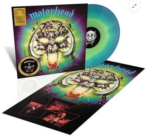 Motorhead - Overkill - LP (Turquoise & Blue Vinyl, Half-Speed Mastered, 50th Anniversary Edition)