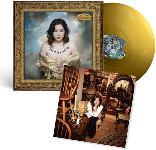 Lucy Dacus - Forever Is A Feeling - LP (Indie Exclusive, Liquid Gold, Signed Insert)