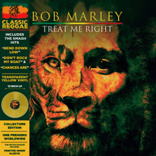 Bob Marley - Treat Me Right - LP (Yellow Vinyl)