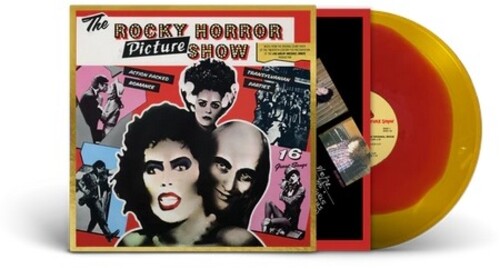 Various Artists - The Rocky Horror Picture Show (Original Motion Picture Soundtrack) - LP (Red/Gold Colored Vinyl)