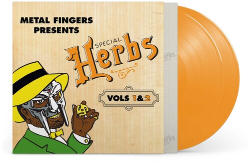 MF Doom - Metal Fingers Presents: Special Herbs Vol. 1 & 2 - 2LP (Orange Vinyl)