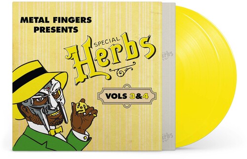 MF Doom - Metal Fingers Presents: Special Herbs Vol. 3 & 4 - 2LP (Yellow Vinyl)