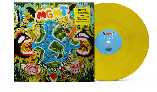 MGMT - Time To Pretend - EP (Banana Yellow Vinyl)