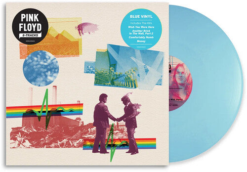 Pink Floyd - 8-Tracks - LP (Blue Colored Vinyl, Import)