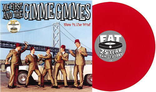 Me First and the Gimme Gimmes - Blow in the Wind - LP (25th Anniversary, Apple Red Vinyl)