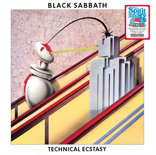 Black Sabbath - Technical Ecstasy - LP (Green/ Black Splatter Vinyl)