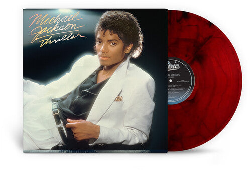 Michael Jackson - Thriller - LP (Red and Black Marble Vinyl)