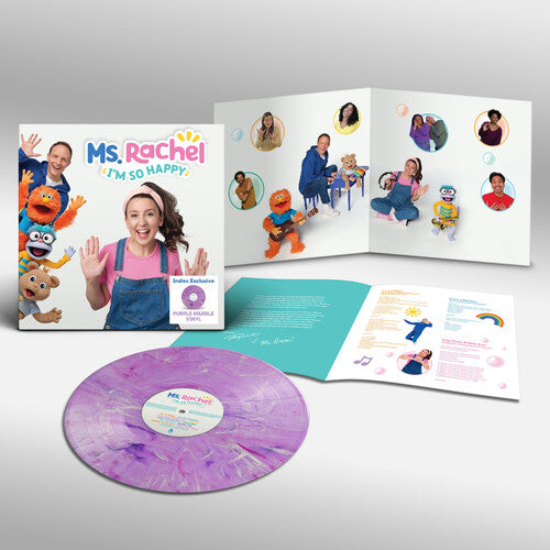 Ms Rachel -  I'm So Happy - LP (Indie Exclusive, Purple Marble Vinyl)