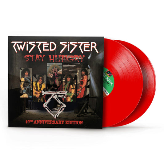 Twisted Sister - Stay Hungry - 2LP (40th Anniversary Edition, Rocktober, Red Vinyl)