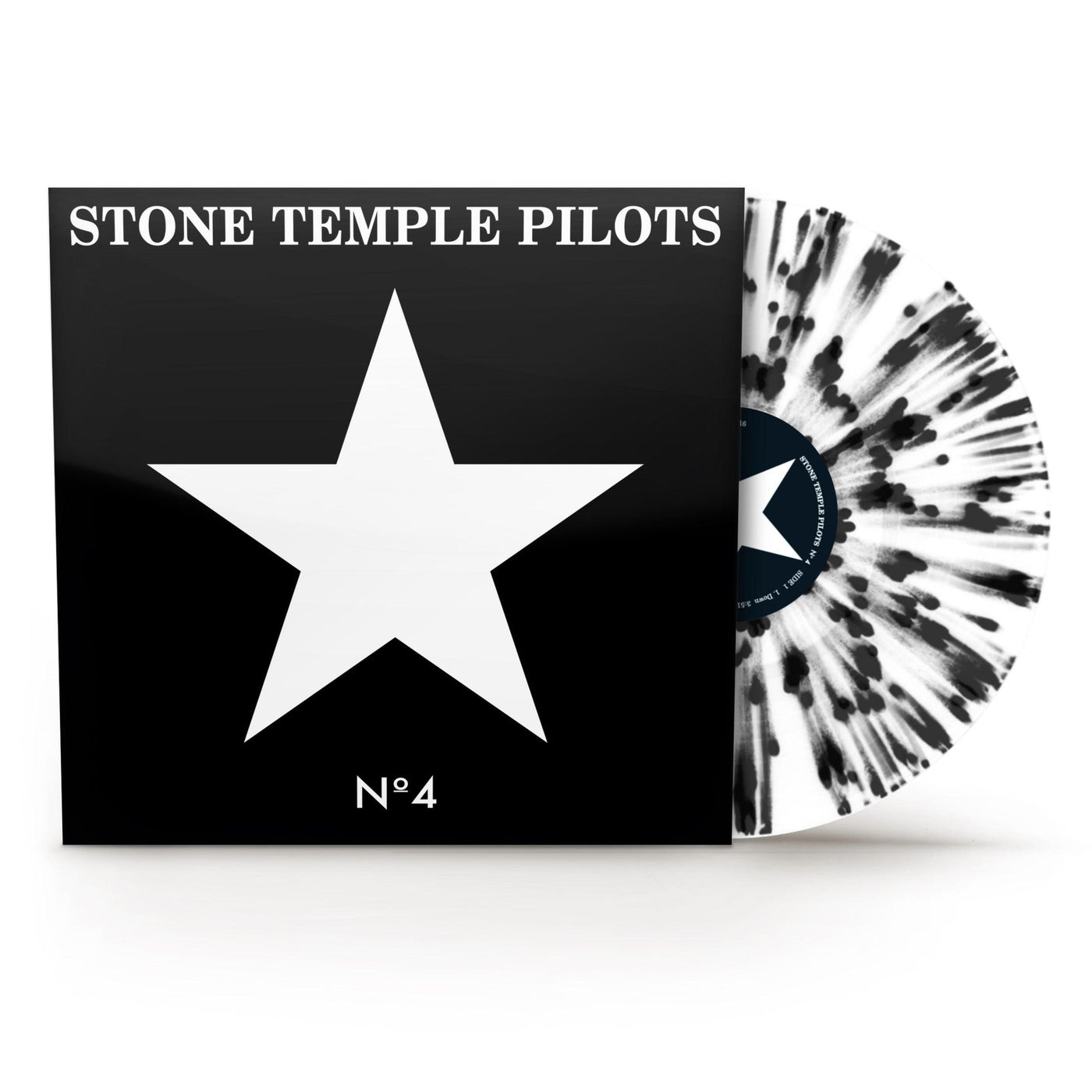 Stone Temple Pilots - No. 4 - LP (Rocktober, Black & White Splatter Vinyl)