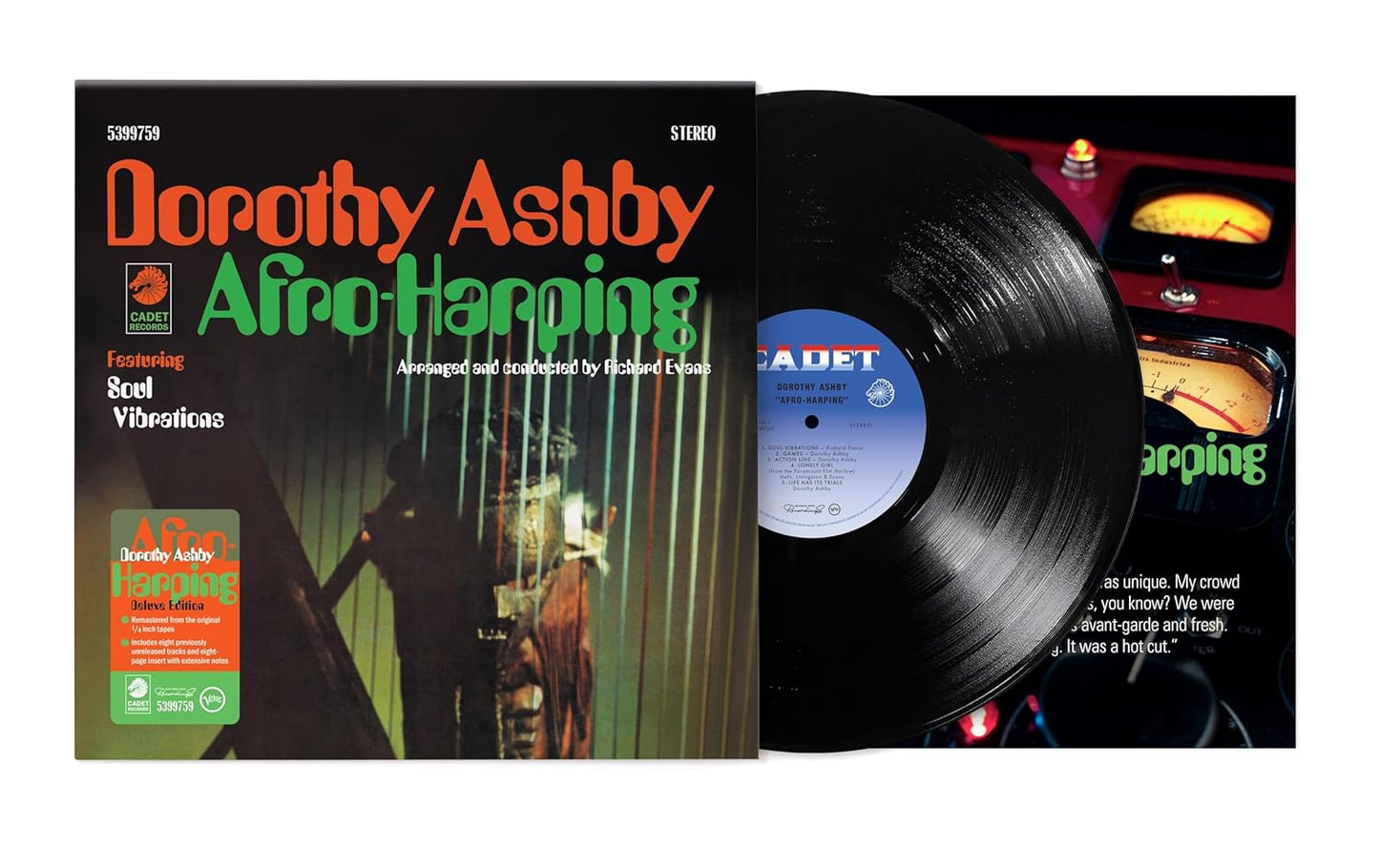 Dorothy Ashby - Afro Harping - 2LP (Deluxe Edition Vinyl)