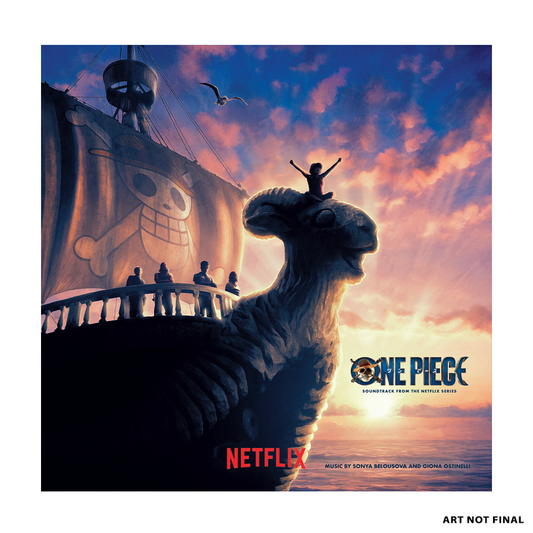 Sonya Belousova and Giona Ostinelli - One Piece (Soundtrack from the Netflix Series) - 2LP (Blue Sea Colored Double Vinyl)