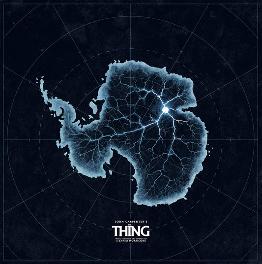 John Carpenter - The Thing (Original Motion Picture Soundtrack) - LP ("Trapped Under Ice" Colored Vinyl)