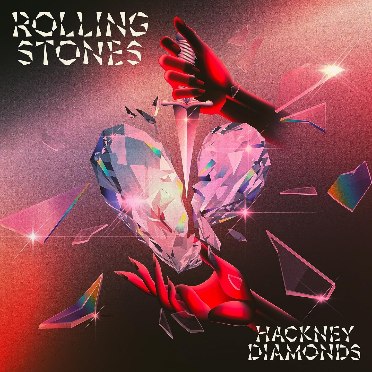 The Rolling Stones - Hackney Diamonds - LP (Indie Exclusive Clear Vinyl)