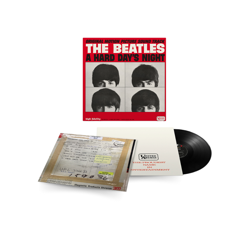 [Preorder Available November 22nd] The Beatles - A Hard Day's Night: Original Motion Picture Soundtrack - LP (In Mono, 180 Gram Vinyl))