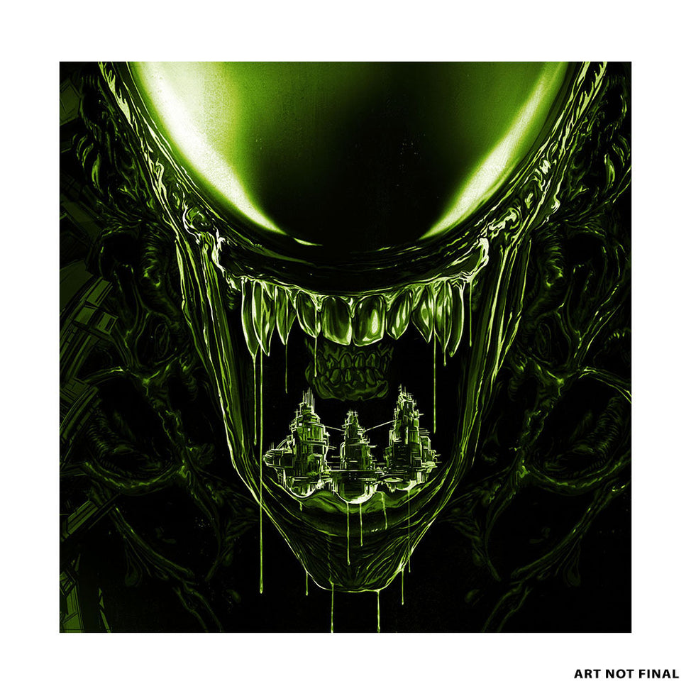 The Flight & Christian Henson - Alien: Isolation - LP (Blood Green Vinyl)
