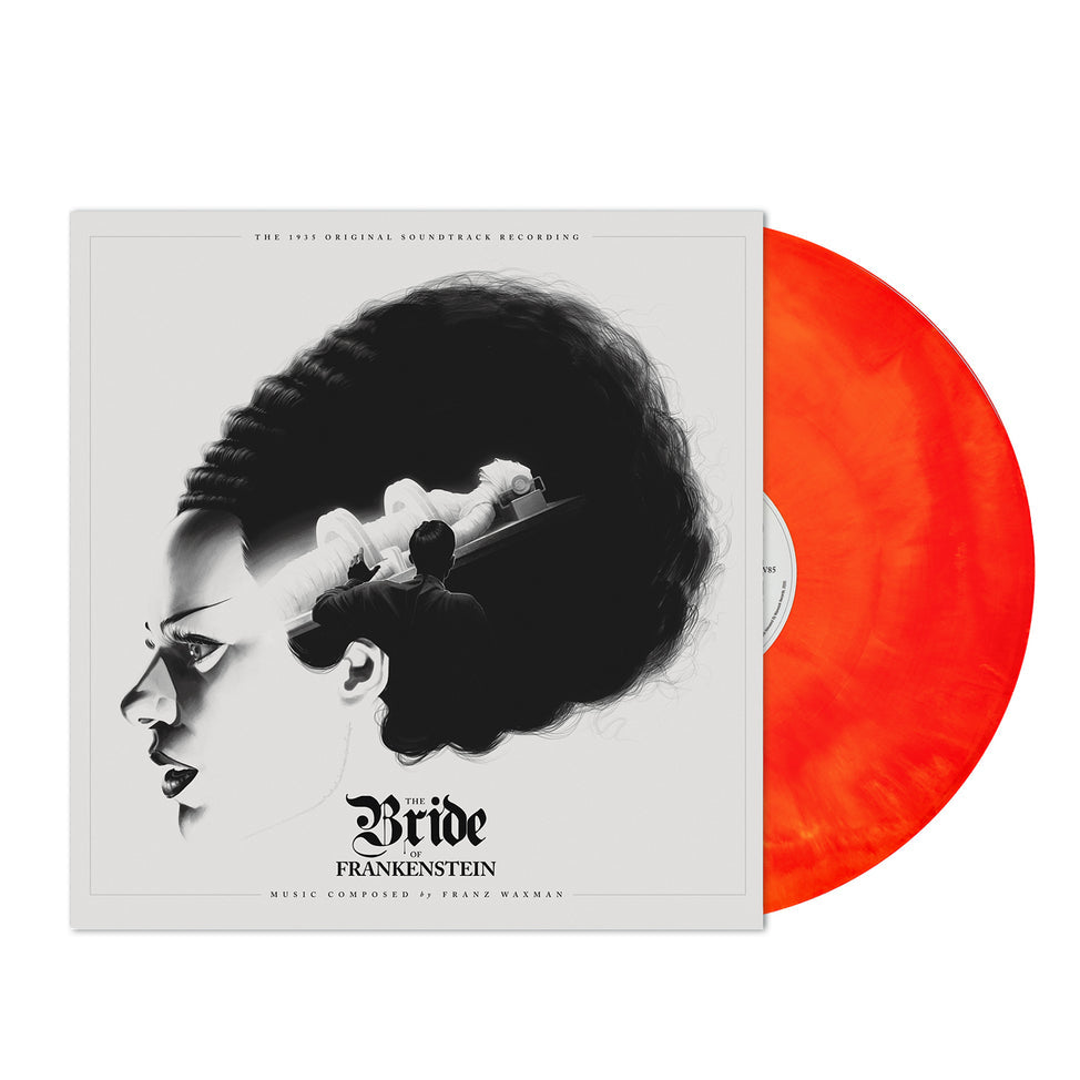 Franz Waxman - The Bride of Frankenstein - LP (Red & Yellow Hand Pour Vinyl)
