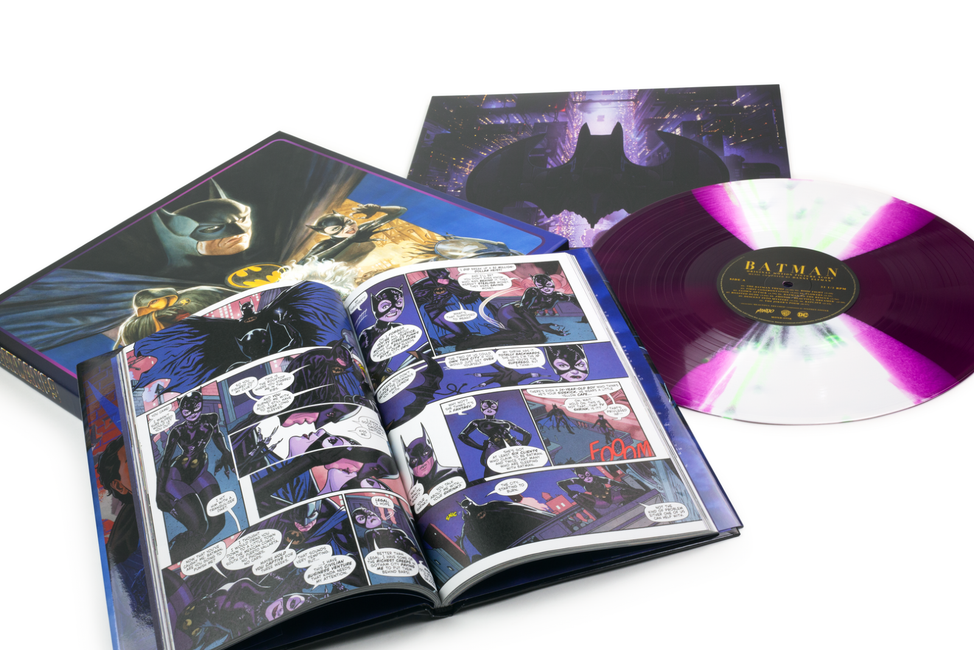 Danny Elfman - Batman ‘89 (Original Motion Picture Score LP & Graphic Novel Box Set) - (Batwing Vinyl)