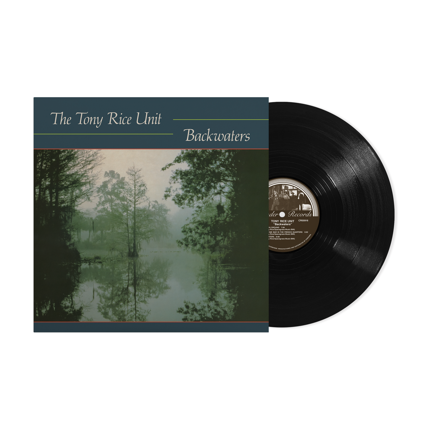 Tony Rice Unit - Backwaters - LP (Vinyl)