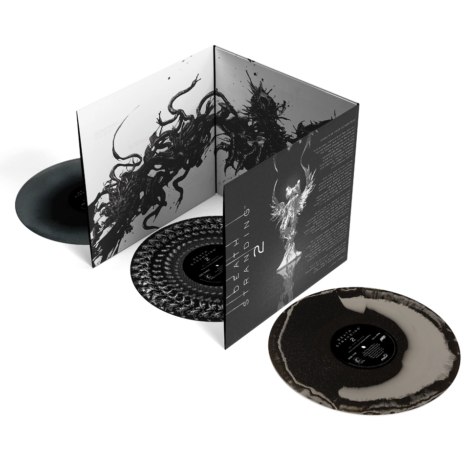 Ludvig Forssell - Death Stranding 2: On The Beach - 3LP (Swirl Vinyl & Zoetrope)